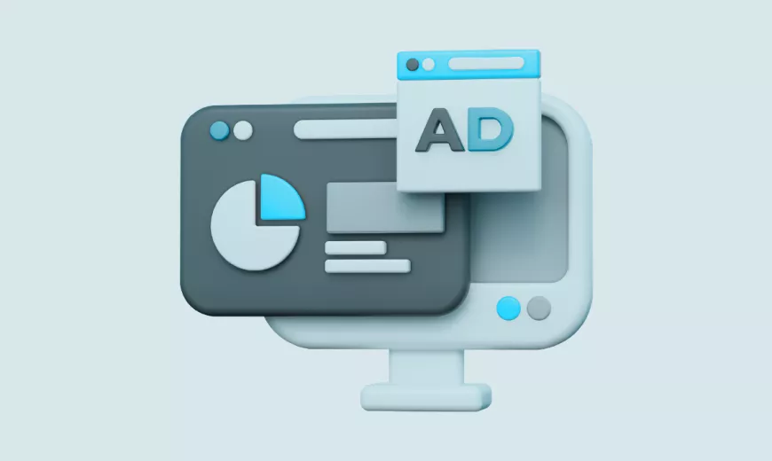 Designed image to represent how Google ads can be AI optimised